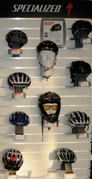 casques specialized chez s'bike cycles
